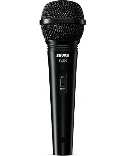 Микрофон Shure - SV200WA, черен - 1
