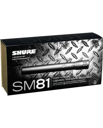 Микрофон Shure - SM81, сребрист - 3