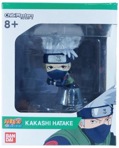 Мини фигура Bandai Animation: Naruto Shippuden - Kakashi Hatake (Chibi Masters), 8 cm - 2
