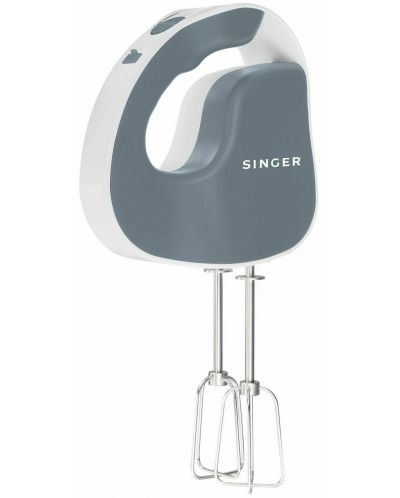 Миксер Singer - FREE HM-1500, 5 степени, бял/сив - 2
