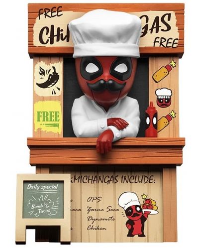 Мини фигура YuMe Marvel: Deadpool - Action Hero Series, Mystery box - 5