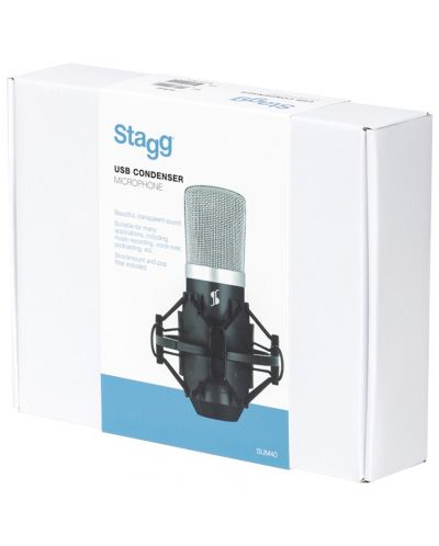Микрофон Stagg - SUM40, черен - 3