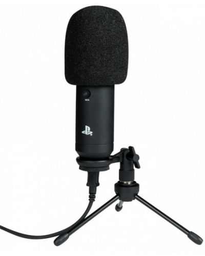 Микрофон Nacon - Sony PS4 Streaming Microphone, черен - 4