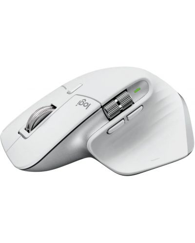 Мишка Logitech - MX Master 3S, оптична, безжична, Pale Grey - 5