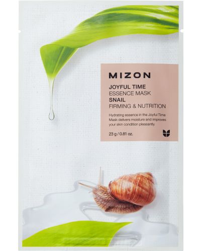 Mizon Joyful Time Маска за лице Snail, 23 g - 1