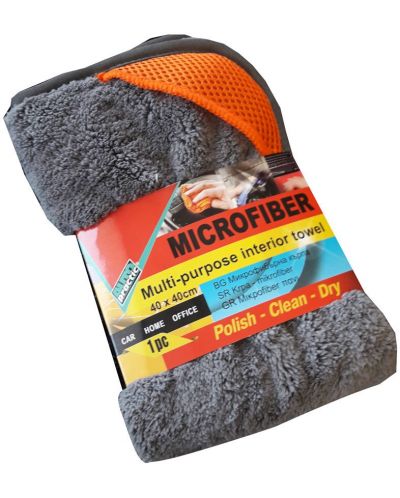 Микрофибърна кърпа Auto Practic - 40 x 40 cm, за интериор - 1