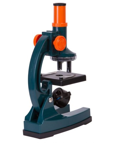 Микроскоп Levenhuk - LabZZ M2, син/оранжев - 2