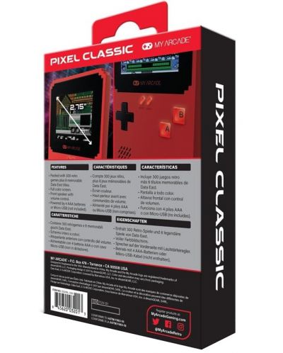 Мини конзола My Arcade - Data East 300+ Pixel Classic - 4