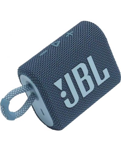 Портативна колонка JBL - Go 3, синя - 1