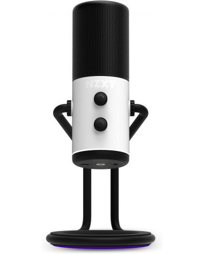 Микрофон NZXT - Capsule, бял/черен - 1