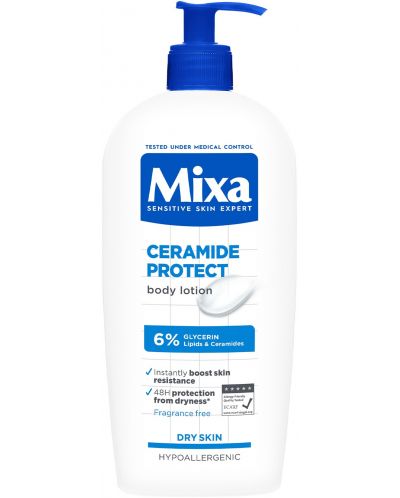 Mixa Ceramide Protect Лосион за тяло, 400 ml - 1