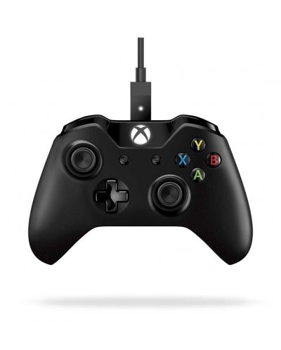 Microsoft Xbox One Wireless Controller + кабел за PC	 - 5