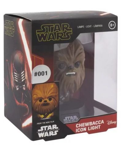 Лампа Paladone Movies: Star Wars - Chewbacca Icon - 4