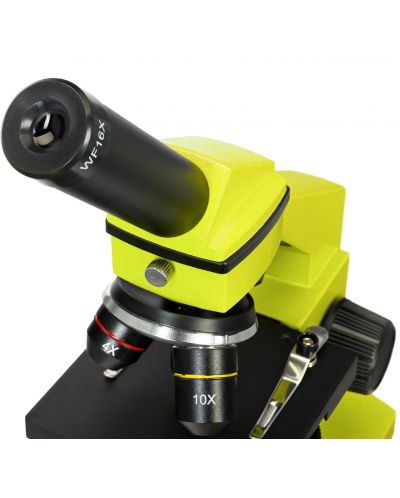 Микроскоп Levenhuk - Rainbow 2L PLUS, 64–640x, Lime - 7
