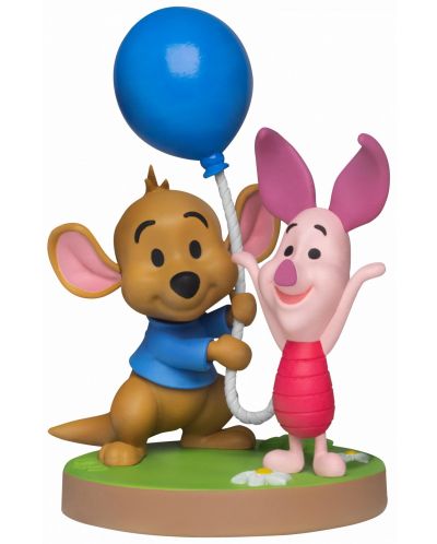 Мини фигура Beast Kingdom Disney: Winnie the Pooh - Piglet and Roo (Mini Egg Attack) - 1
