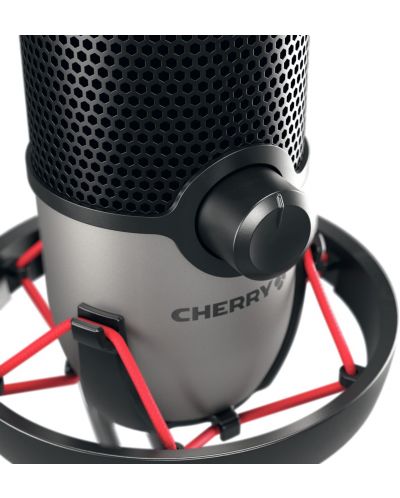 Микрофон Cherry - UM 6.0 Advanced, сребрист/черен - 3