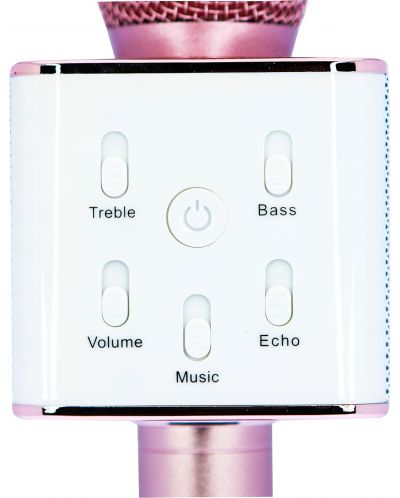 Микрофон OTL Technologies - Hello Kitty, безжичен, розов/бял - 2