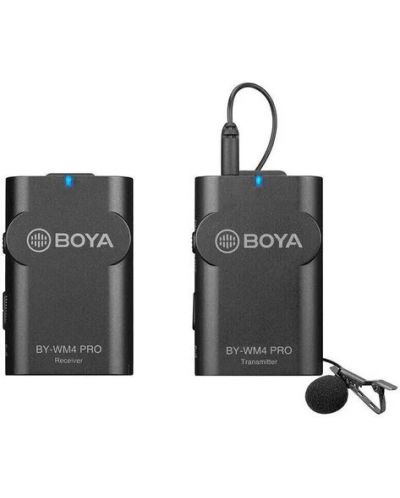 Микрофон Boya - BY-WM4 Pro K1, безжичен, черен - 1