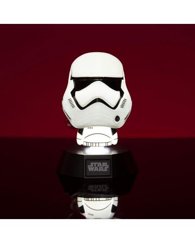 Лампа Paladone Movies: Star Wars - First Order Stormtrooper Icon - 3