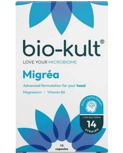 Bio-Kult Migrea Пробиотик, 15 капсули, ADM Protexin - 1