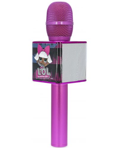 Микрофон OTL Technologies - L.O.L. Suprise! Karaoke, розов - 2