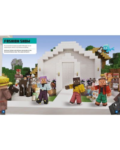 Minecraft Character Creator Sticker Book - 4