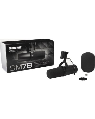 Микрофон Shure - SM7B, черен - 10