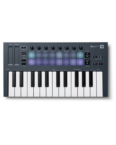 MIDI контролер Novation - FLkey Mini, черен - 3