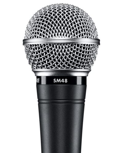 Микрофон Shure - SM48LC, черен - 2