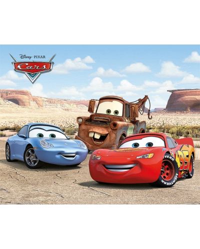 Мини плакат Pyramid Disney: Cars - Best Friends