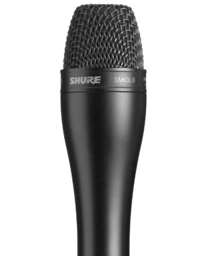 Микрофон Shure - SM63LB, черен - 2