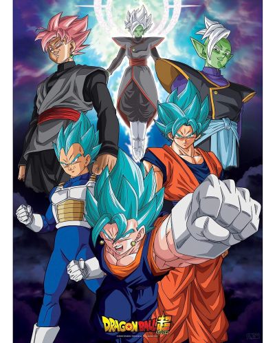 Мини плакат GB eye Animation: Dragon Ball Super - Fusions - 1