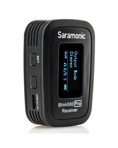Микрофон Saramonic - Blink500 Pro B1, безжичен, черен - 5