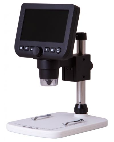 Микроскоп Levenhuk - DTX 350 LCD, дигитален, бял/черен - 6