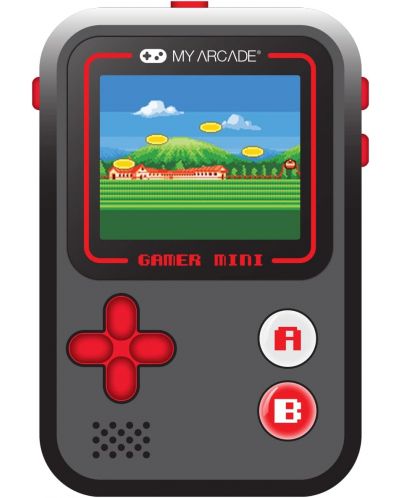 Мини конзола My Arcade -  Gamer Mini Classic 160in1, черна/червена - 1