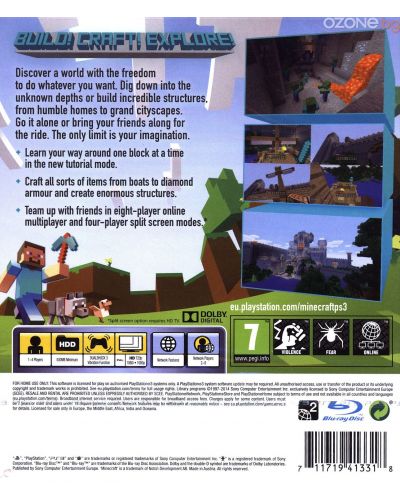 Minecraft - PlayStation 3 Edition (PS3) - 8