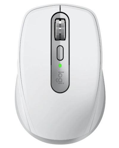 Мишка Logitech - MX Anywhere 3S for Mac, оптична, безжична, Pale Grey - 1