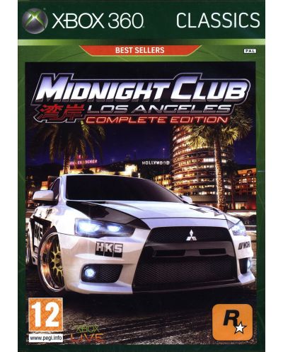 Midnight Club: Los Angeles Complete Edition - Classics (Xbox 360) - 1