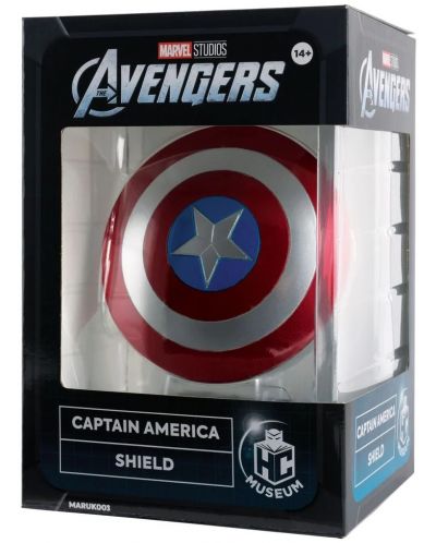 Мини реплика Eaglemoss Marvel: Captain America - Captain America's Shield (Hero Collector Museum) - 5