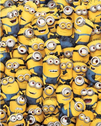 Мини плакат Pyramid Animation: Despicable Me - Many Minions