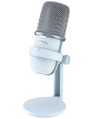 Микрофон HyperX - SoloCast, бял - 2