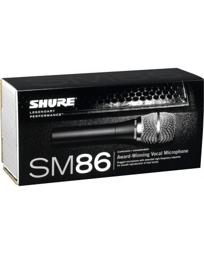 Микрофон Shure - SM86, черен - 4