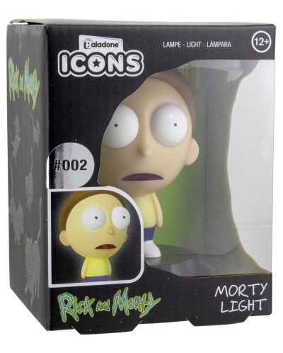 Лампа Paladone Animation: Rick & Morty - Morty Icon - 4
