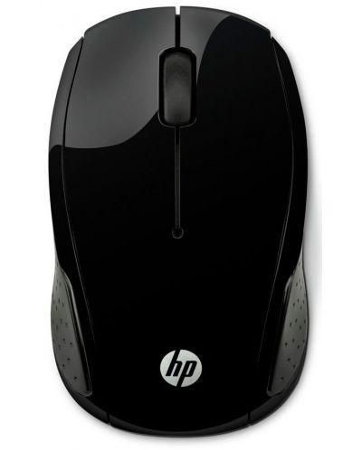 Мишка HP - 220, оптична, безжична, черна - 1