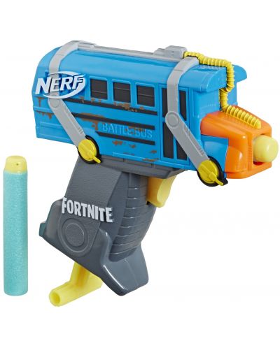 Пистолет Nerf Fortnite - N-Strike Elite Microshots, Micro Battle Bus - 2
