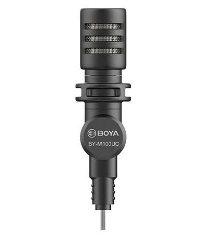 Микрофон Boya - By M100UC, черен - 5