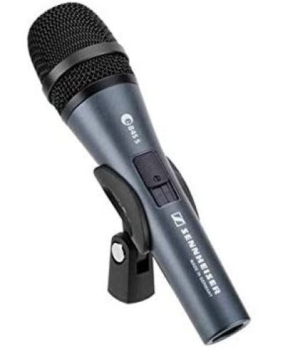 Микрофон Sennheiser - e 845-S, сив - 4