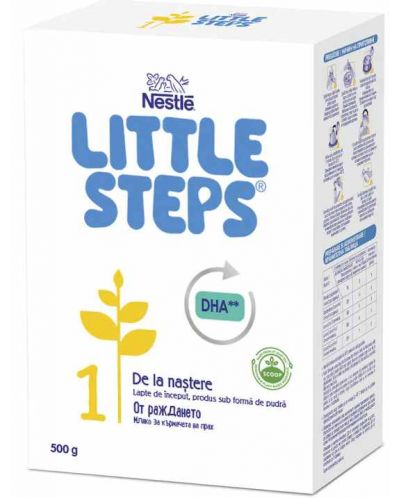 Мляко на прах Nestle Little Steps 1, 500 g  - 1
