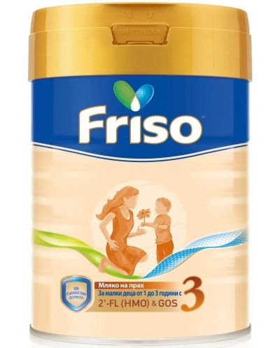 Мляко на прах за малки деца Friso 3- 400 g - 1