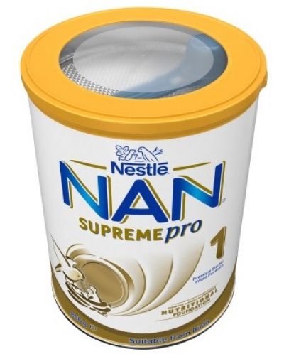 Мляко на прах за кърмачета Nestle Nan - Supreme pro 1, 800 g - 2